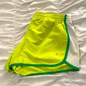 Womens danskin running shorts. Size large.